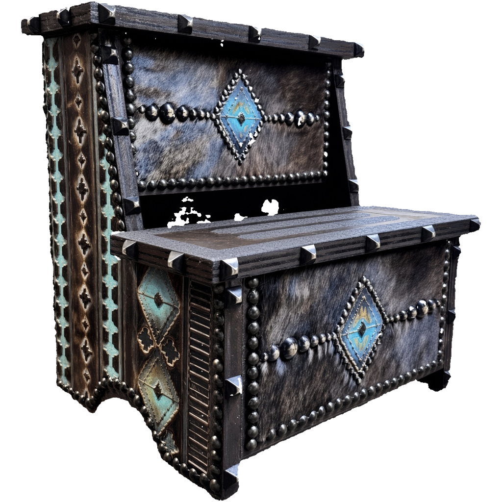Western Ottomans and Step Stools